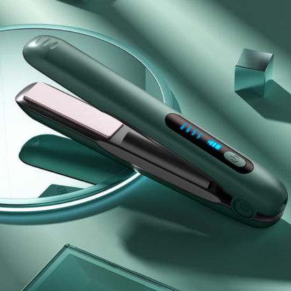 Kabelloser 2-in-1 Haarstyler für Glätten und Locken